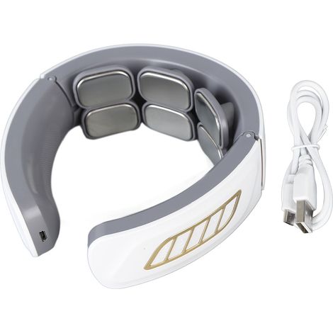 Massageur de cou sans fil 3D avec 6 têtes pour réduire la fatigue et détendre les muscles (1/5)