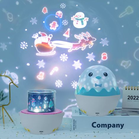 Projecteur de ciel étoilé LED avec couleurs réglables, idéal pour la chambre, la décoration ou comme cadeau. (1/3)
