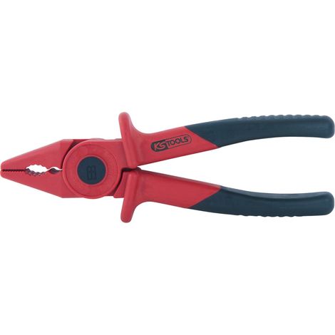 KS Tools Kunststoff-Kombizange mit Schutzisolierung, 185mm - 117.1765 (1/3)