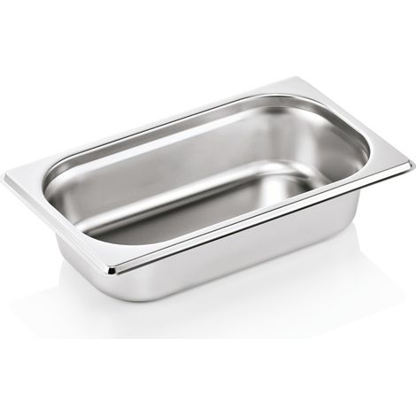 Bac inox GN 1/4 H 65 mm 1,8 ltr GN ESSENTIALS - Was Germany