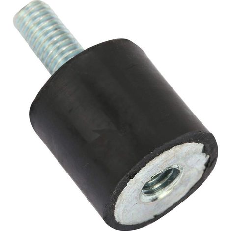 Satz mit 4 Gummiisolatoren – M3 / M5 / M6 – Antivibration – Stoßdämpfer – Bolzen – Boot / Auto – VD15x15 M5x12