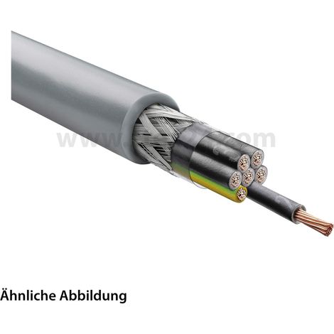 LAPP Stexoflam Steuerleitung CH 7G0,75mm² halogenfrei AD 8,5mm Nennspannung Uo/U 300V/500V - 1 Meter