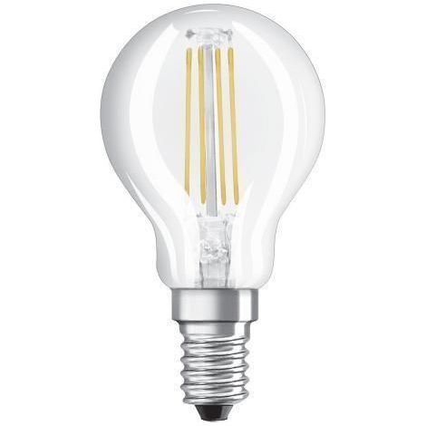 Osram 203298 Retrofit Classic Ampoule LED E14 4 W Plastique Blanc (1/5)