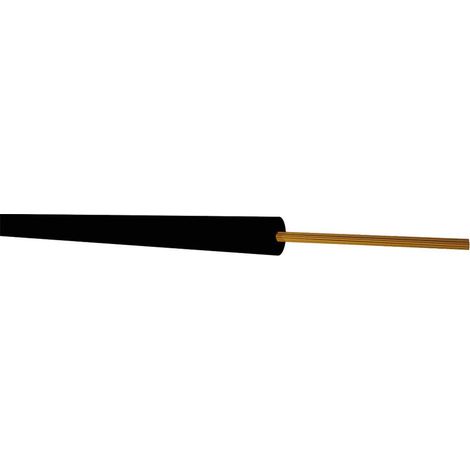 Rotolo di cavo flessibile da 100 m (1x1,5 mm) nero