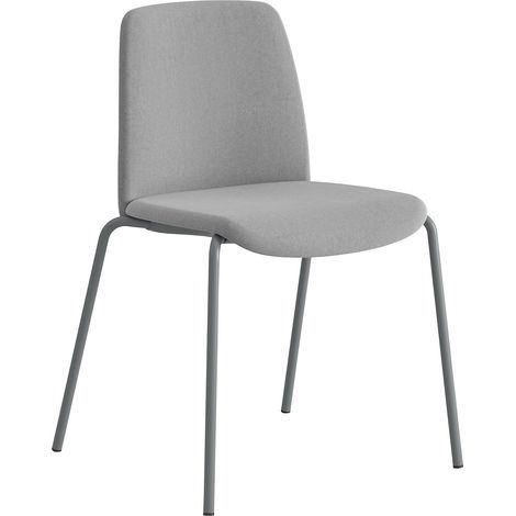 FRANKEL kaiserkraft, Chaise Helmer, assise/dossier rembourré,