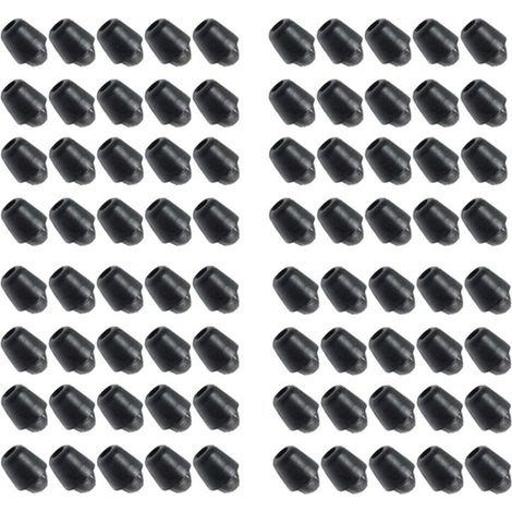 80 piezas de amortiguadores de goma para puertas de coche, tapas protectoras antichoque para Sonata Accent ix35 ix45