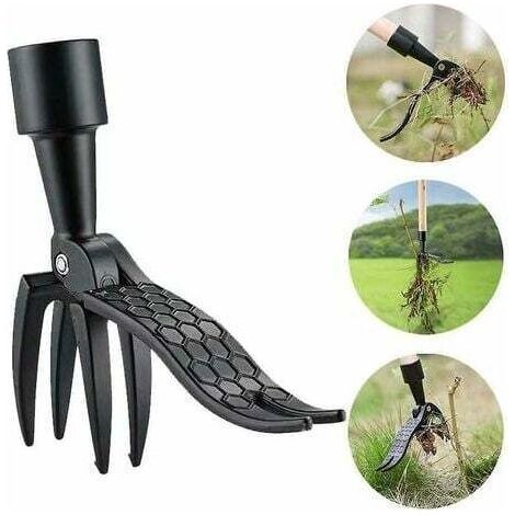 The Stand Up Weed Puller Tool Griffe Weeder Root Remover Outdoor Killer Tool avec pédale (1/5)