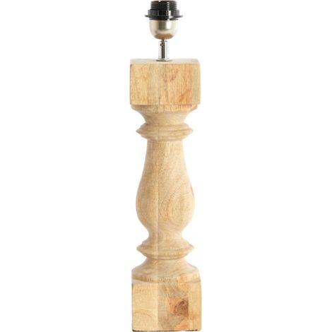 Light & Living - lampe de table - Cumani - naturel - bois -