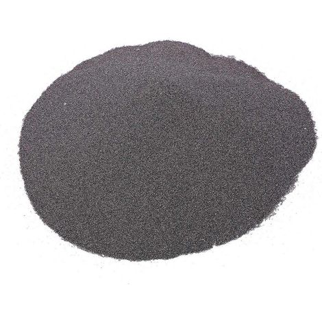 Poudre d'oxyde d'aluminium brun, média de sablage pour équipements et cabines de sablage, 120 g (2,2 lb)