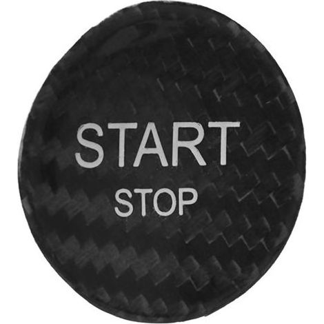 Protecteur Démarrage/Stop Moteur en Fibre de Carbone pour Peugeot 408/308S/508 DS5 C4 (1/5)