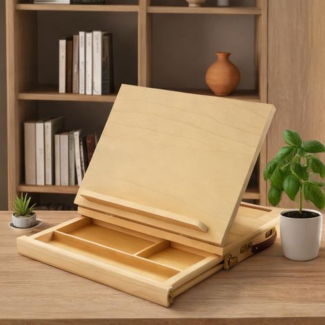 Chevalet de table en bois de hêtre ajustable 26 cm (1/5)