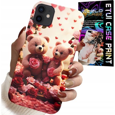 Hülle für iPhone 13 mini – Teddybären, „Ich liebe dich“, Herzen, viele Muster (1/5)