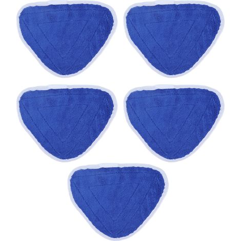 5 Pièces de Serpillière en Microfibre pour Nettoyeur Vapeur, Compatible avec Vileda (1/5)