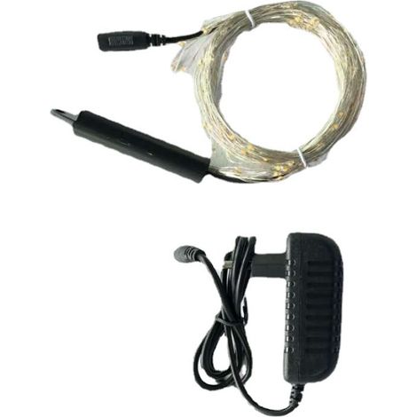 Guirlande lumineuse solaire clignotante, 200 LED, pour sapin de Noël dans le jardin ou la cour (1/5)