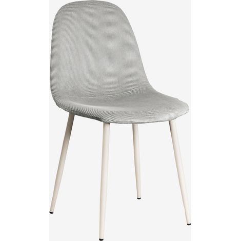 SKLUM Pack mit 2 Glamm Esszimmerstühlen Creme-Beige