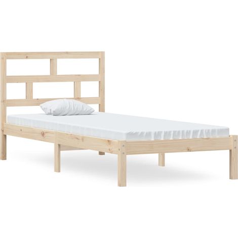Maison Exclusive - Estructura de cama madera maciza de pino 90x20