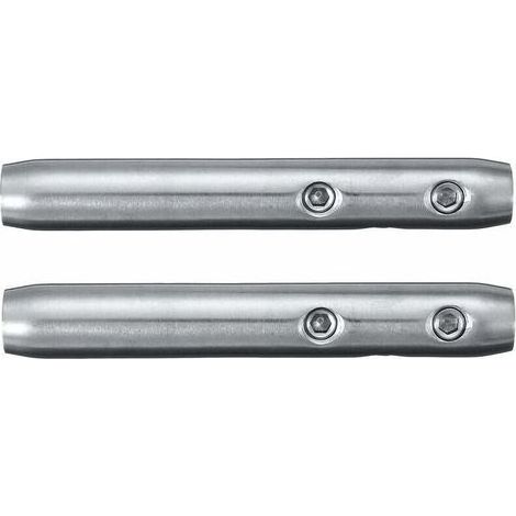 2x tagre Douche Sans Percage Inox,Noir tagre Salle de Bain Tlescopique Inoxydable, Tablette Support Douche, Porte Savon Barre Douche, Serviteur Douche pour Shampooing (1/5)