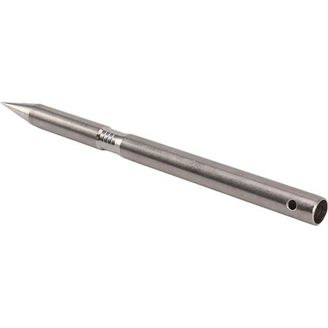 Aiguille de piercing nasal pour bovins en acier inoxydable 304, avec trou, pour usage agricole et domestique (taille L). (1/5)
