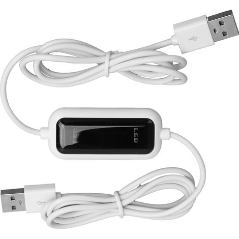 Câble de transfert de données USB 2.0 haute vitesse, fil de copie mutuelle PC à PC pour Windows 2000/XP/VISTA (1/5)