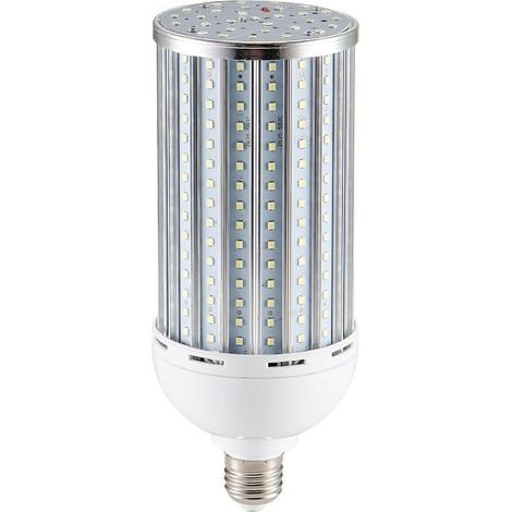 Diese 60-Watt-LED-Lampe, die einer 500-Watt-Glühbirne entspricht, verfügt über einen ultrahellen E27-Sockel mit 6.000 Lumen und einem kaltweißen Licht von 6.500 K und eignet sich für Lagerhallen. (1/5)