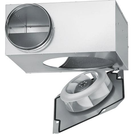 Helios SVR 100 C SlimVent Ventilatore radiale modello successivo di SVV 100 B, versione e dimensioni modificate, DN 100, 02658