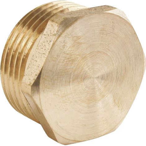 laiton Mâle 20/27 brut pour raccords plomberie - Idéal pour réseaux d'eau sanitaire et chauffage - Étanchéité avec joint plat - Installation facile (1/5)