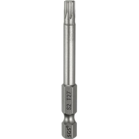 Embout De Tournevis Torx T27 Tige Hexagonale 1/4" Acier S2 (1/5)