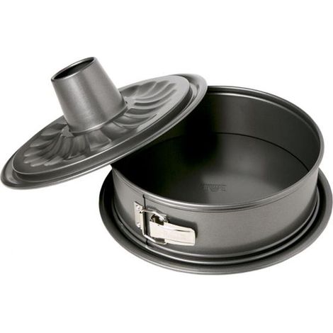 "Springform - BIRKMANN - EASY BAKING - Kohlenstoffstahl - Antihaftbeschichtung - 2 Böden - 26 x 26 x 9 cm" (1/3)