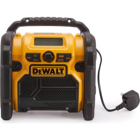 DeWALT DCR020 Cordless 10.8/14.4/18V XR DAB+ Compact Jobsite Radio Body Only (1/5)