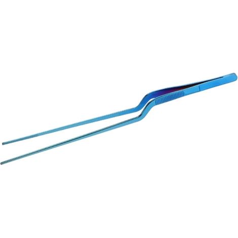Pinces de cuisine colorées en acier inoxydable de 30 cm, pinces de précision pour grillades, pinces pour barbecue, ustensiles de cuisine décoratifs-AquaForge