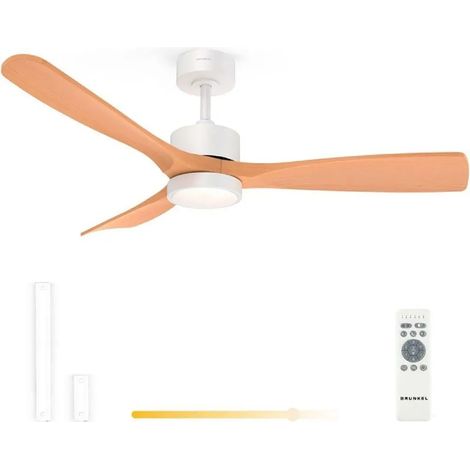 Ventilador de Techo Grunkel SKYSTYLE52/ 35W/ 3 Aspas 132cm/ 6 Velocidades (1/3)