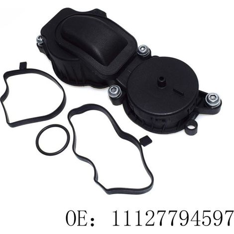 Séparateur d'huile / soupape de ventilation de carter compatible avec BMW 5er - Réf. 11127794597 (1/5)