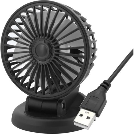Ventilateur Pliant Voiture – Refroidissement USB 5V/12V/24V(5V (1/5)