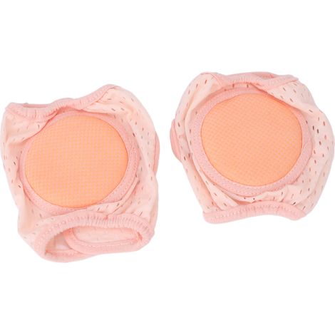 Genouillères Bébé Antidérapantes Anti-Chute Rembourrées Épaisses Rose, Protège-Genoux Tout-Petit pour Ramper, Coussinets Souples Confortables, Lot de 2, Usage Intérieur et Extérieur (1/5)