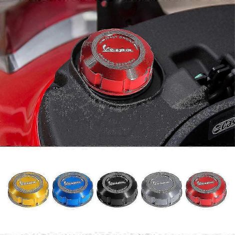 Für alle Vespa GTS, GTV, LX, Primavera und Sprint Motorradzubehör Roller Benzintank Einfülldeckel Schwarz SZRH AV