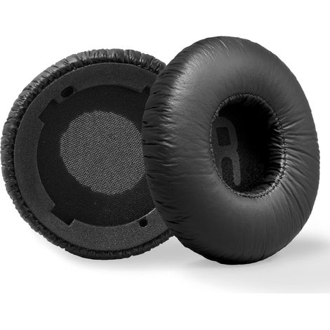 Coussinets Oreille - 1 Paire - Cuir PU Et Mousse Mémoire - Isolation Phonique - Pour JBL Tune 600 660 670 - Noir (1/5)