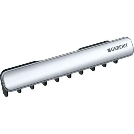 Geberit ONE - Couvercle de vidage pour lavabos avec sortie horizontale, insert de crête, blanc alpin 245.451.11.1 (1/2)