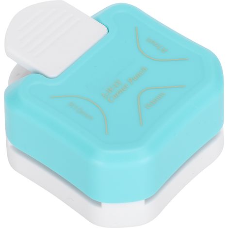 Poinçon portatif 3 en 1 pour coins arrondis - Coupe-papier compact multi-angles (1/5)