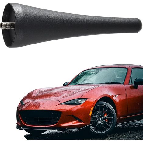 CCYKXA Antenne courte de rechange pour Mazda Miata 2006–2021 9,6 cm pour réception du signal radio, étanche et résistante au lavage de voiture (1/5)