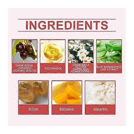 Perles de cire dure à l'aloe vera - Cire dépilatoire de qualité supérieure pour le corps entier, le maillot et les zones sensibles du visage Recharge grand format de 100 g pour une utilisation à domi (1/4)