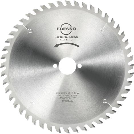 EDESSÖ Handkreissägeblatt Mehrzahn, HW 230x3,0/2,0x30 Z=48 W (1/3)