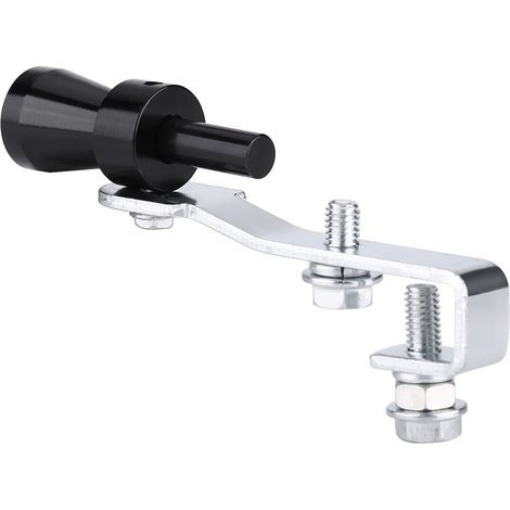 Aramox Sifflet de Simulateur de Son Turbo, Simulateur de Soupape de Soufflage Automatique de Silencieux de Sifflet D'échappement de Son de Turbo de Voiture D'alliage D'aluminium (S) (1/3)