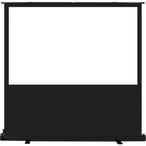 Maclean Portable Projection Screen, Compact, Floor-Standing, 100", 16:10, MC-213