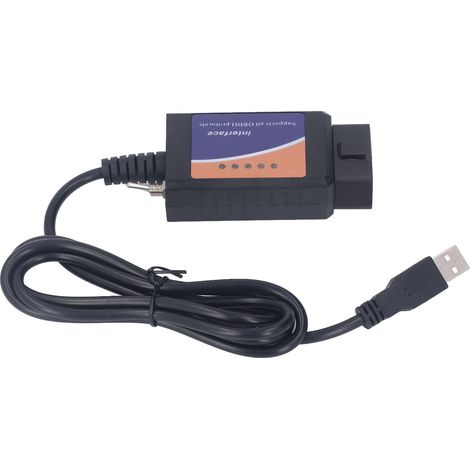 Outil de diagnostic automobile pour ELM327 PIC18F25K80 FTDI avec CD, compatible avec le protocole OBD2 et remplaçant pour Ford Focus. (1/5)