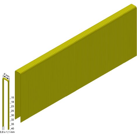 Prebena Heftklammern ES15CNKHA - neue VPE 7.800 Stück (1/2)