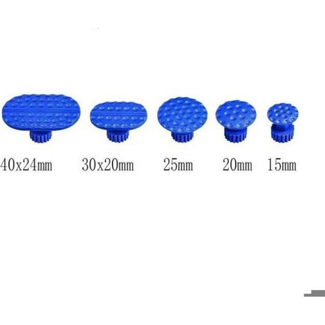 1 Kit Débosselage sans Peinture, Outil réparation carrosserie, 5 languettes, pour voiture, camion, réfrigérateur (1/4)