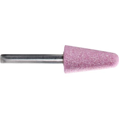 METABO Edelkorund-Schleifstift 16 x 32 x 40 mm, Schaft 6 mm, K 46, Kegel (628332000) (1/3)