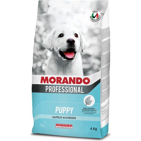 CIBO CANE MORANDO 4 KG PUPPY POLLO