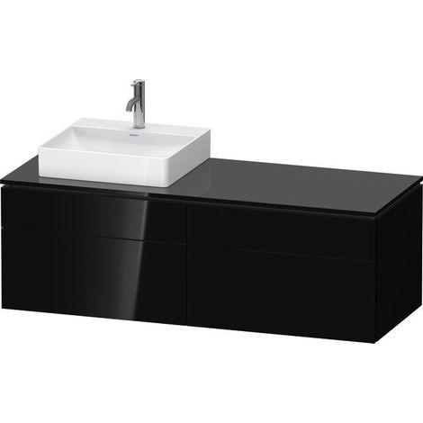 DURAVIT LC4870L40400000 Console WTU blanc L-Cube 550x1400x482 mm