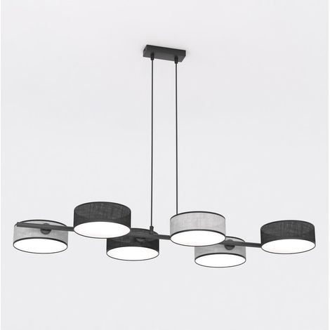 Lampada a sospensione DRUMZ con paralumi cilindrici